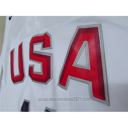 Camiseta USA 2016 Draymond Green #14 Blanco